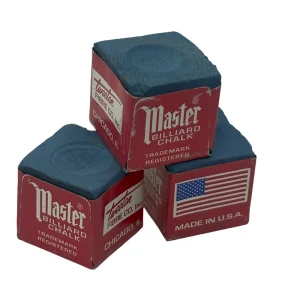 گچ بیلیارد مستر (رنگ آبی) Master Blue Chalk – گچ اورجینال ساخت آمریکا